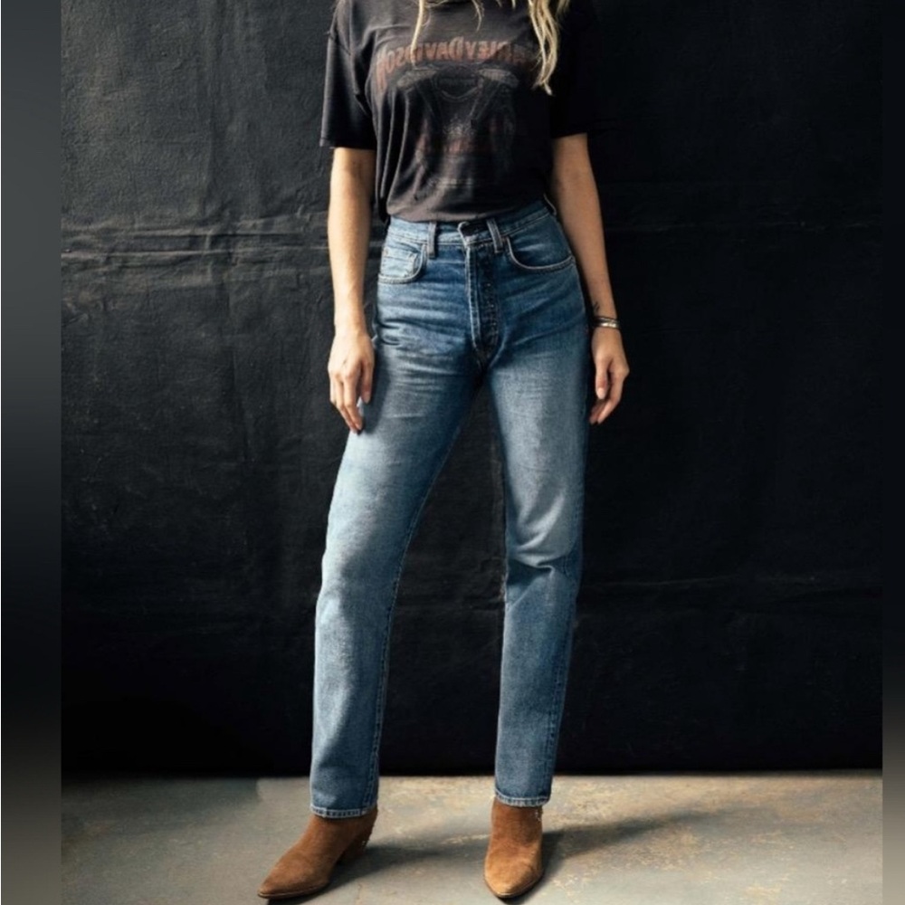 imogene + willie Harper Decatur Straight Leg Women's high rise Jeans 27